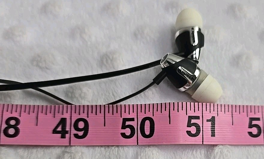 Klipsch Wired Headphones Earbuds White Gray Ear Buds Silicone Phone Head Phones
