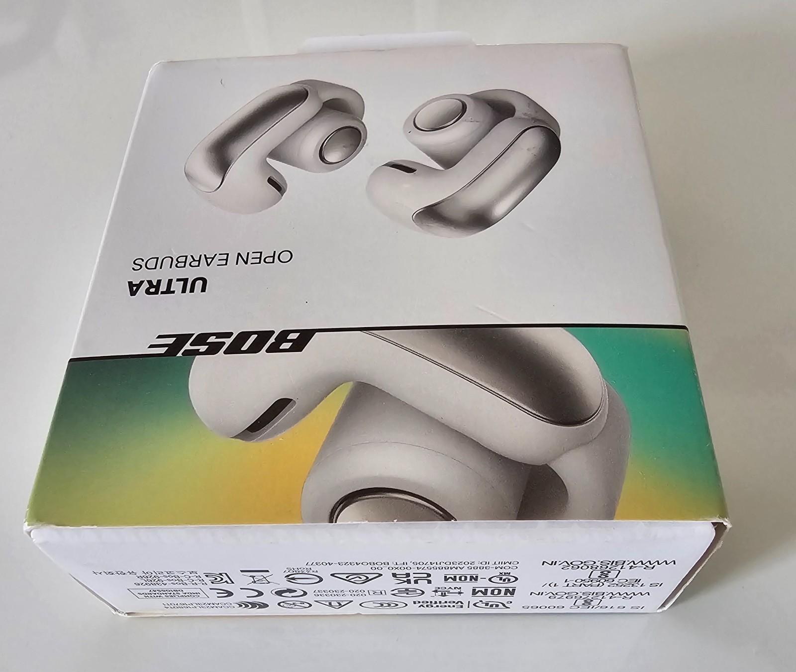 Bose Ultra Open-Ear Earbuds NIB White Smoke Iphone Android