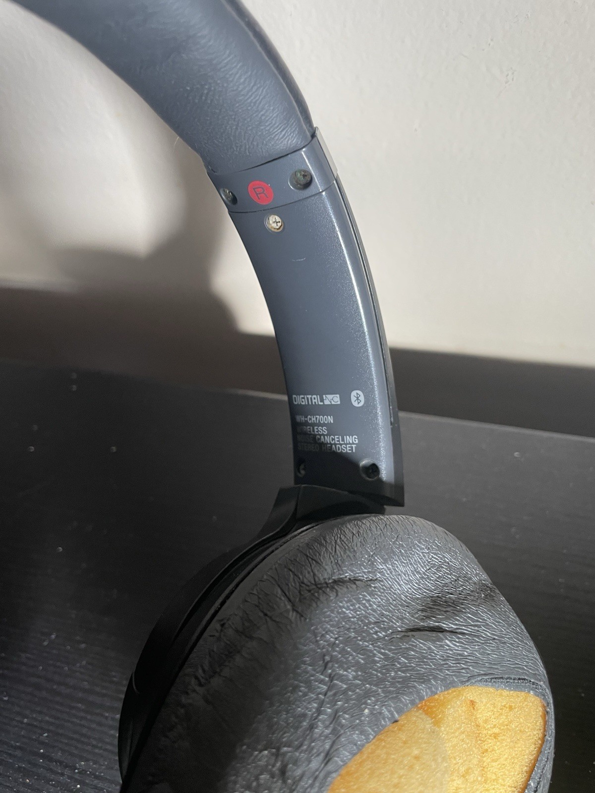 Sony WH-CH700N Wireless Over-Ear Headphones – Black
