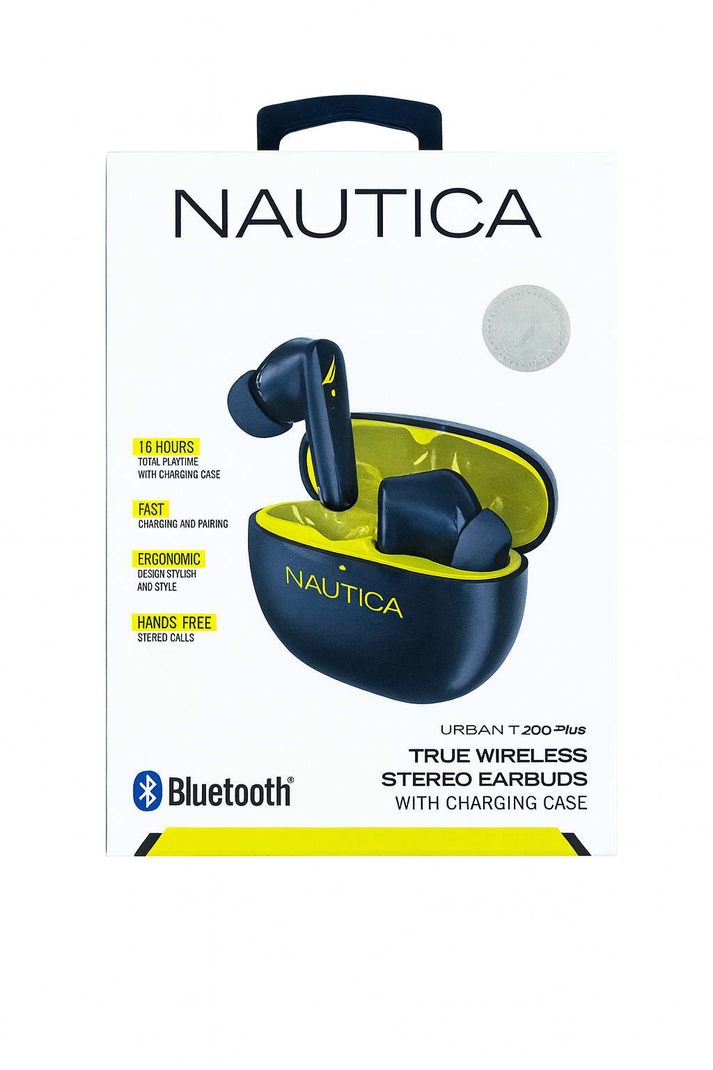 Nautica Urban T200 Plus True Wireless Bluetooth Earbuds with Charging Case