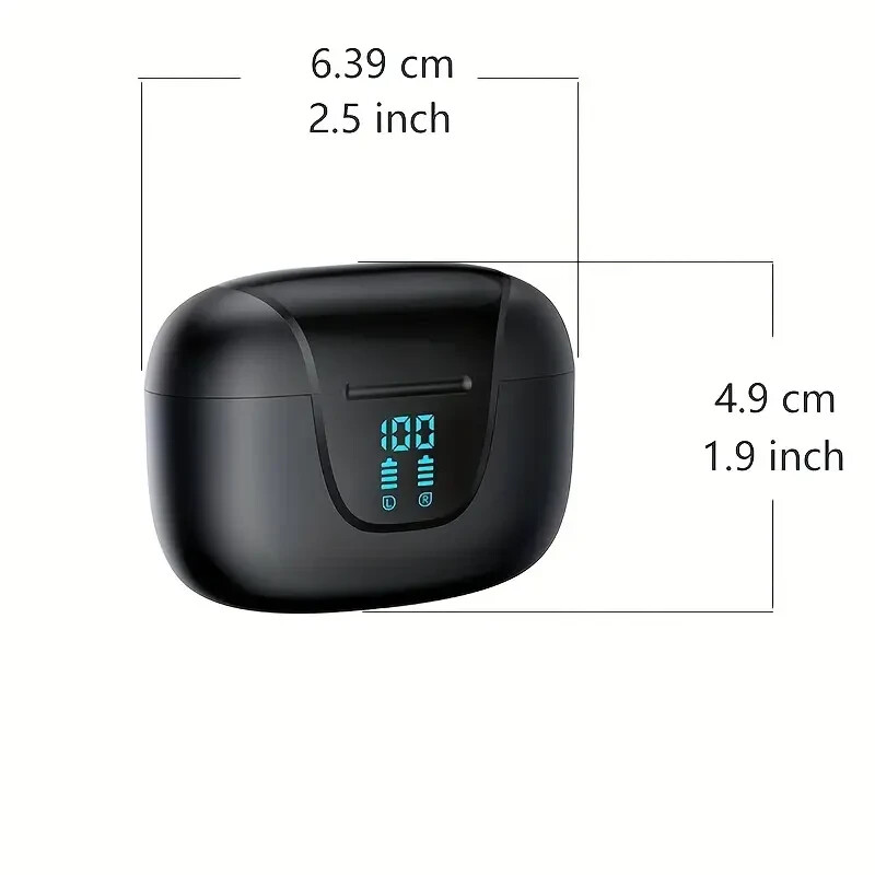 Wireless Earphone, Wireless 5.3 Headphones, 13MM Horn, Long Time Playtime