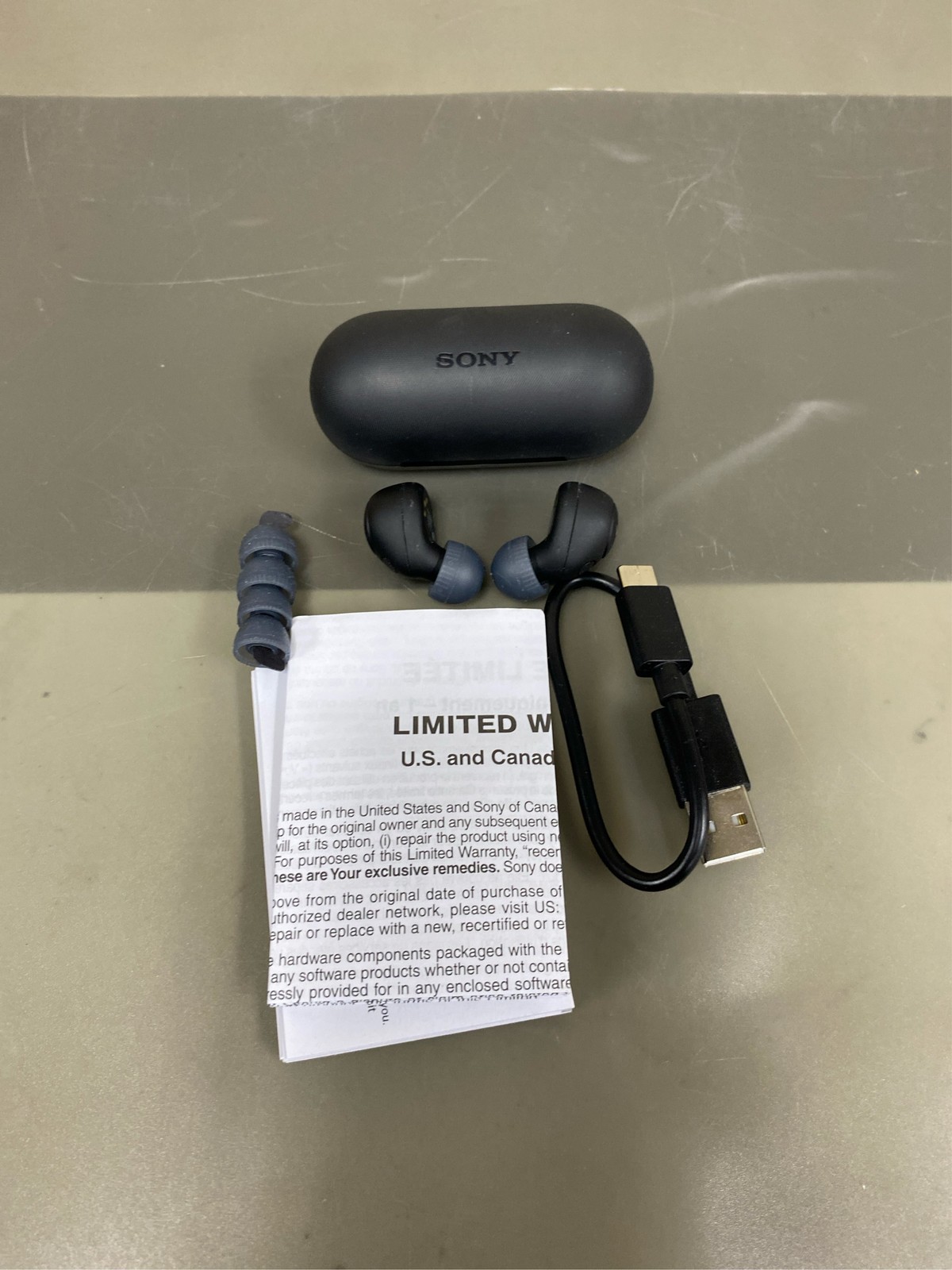 Sony WF-C700N Truly Wireless Noise Canceling in-Ear Bluetooth Earbud Headphone 1