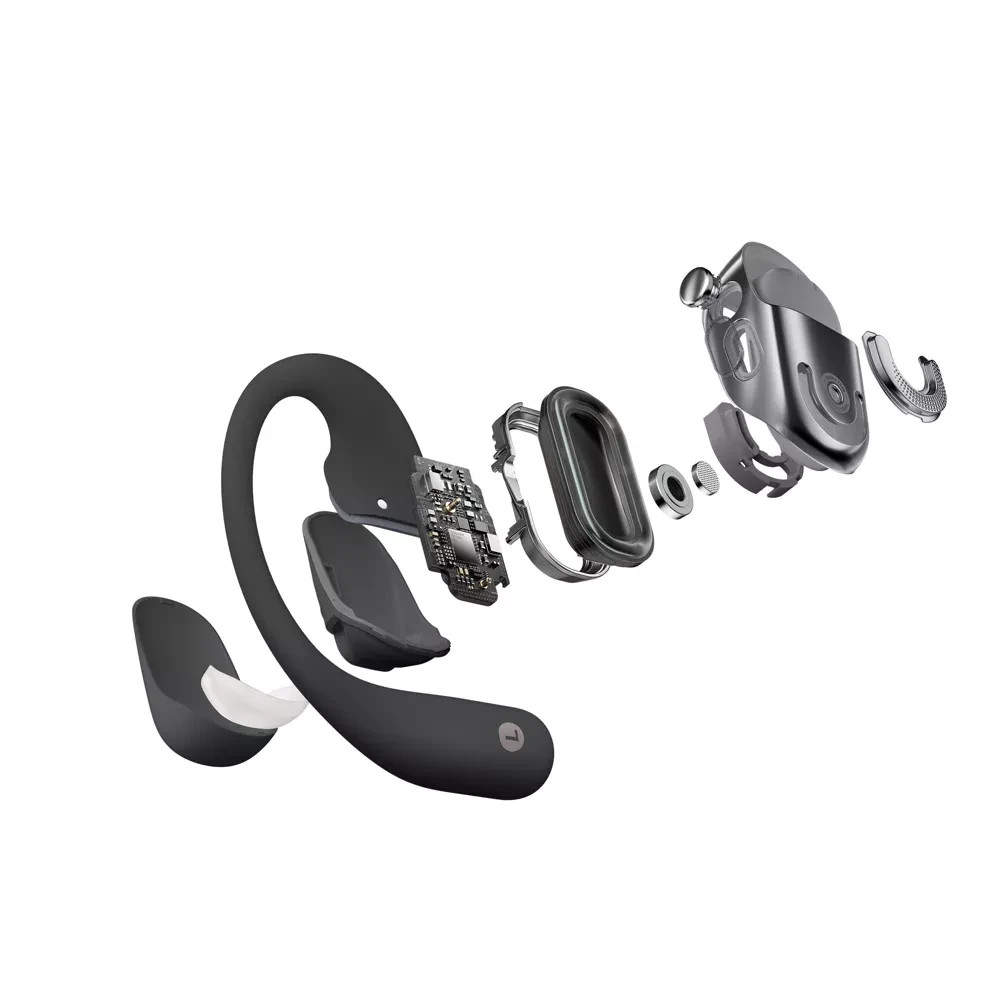 New Shokz OpenFit 2 True Wireless Bluetooth Headphones – Black T920-ST-BK-US