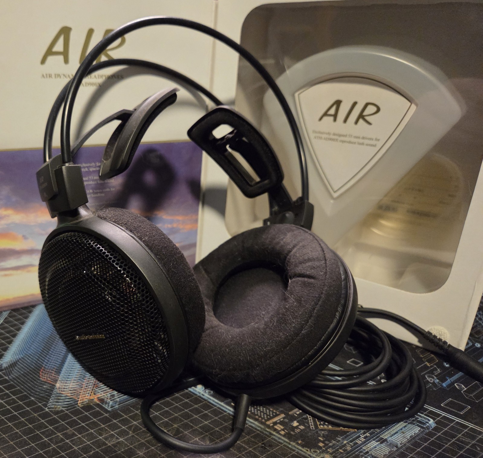 Audio-Technica ATH-AD900X Over the Ear Headphone – Black