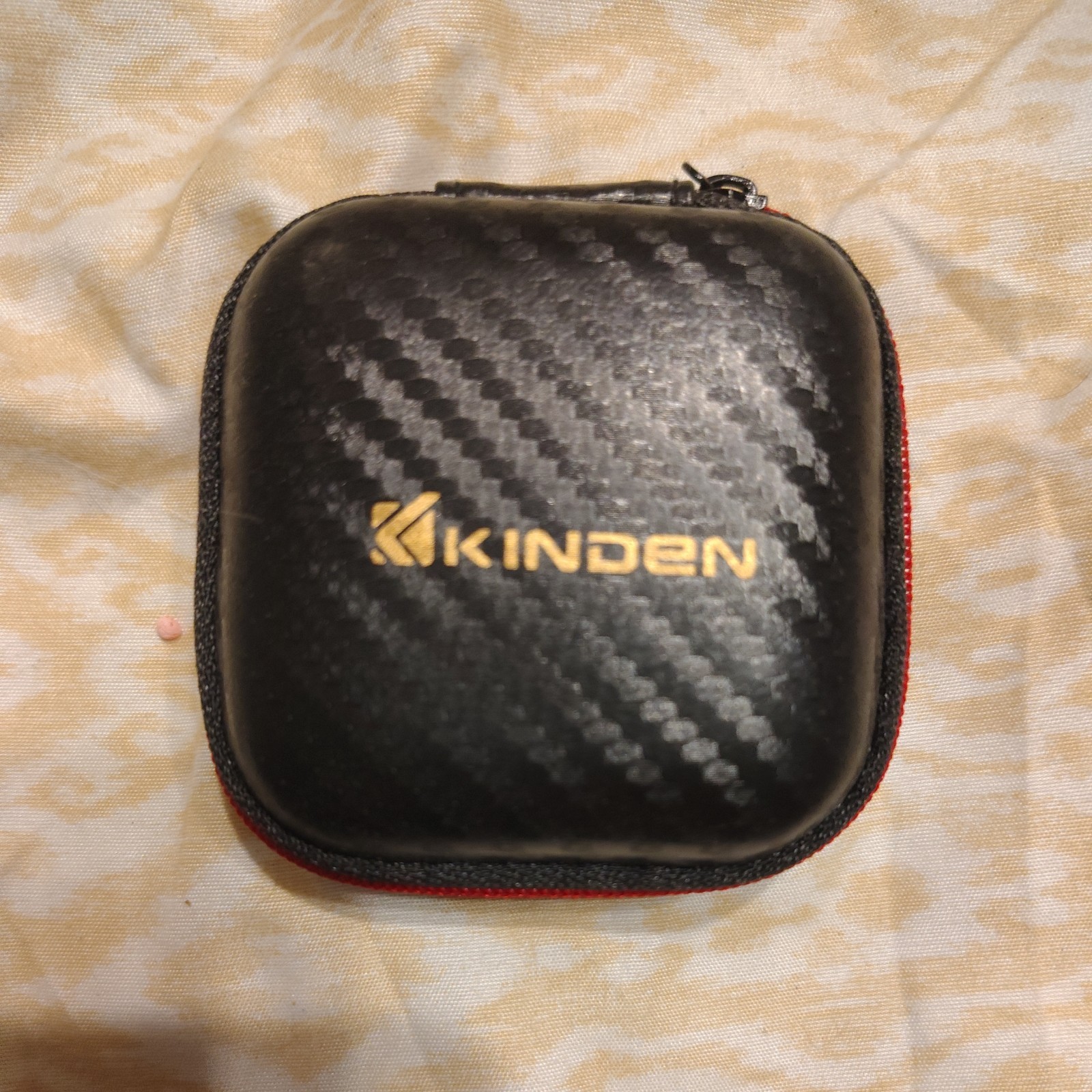 KINDEN Air Tube Headset Binaural with Microphone Deep Bass Noise Transparent