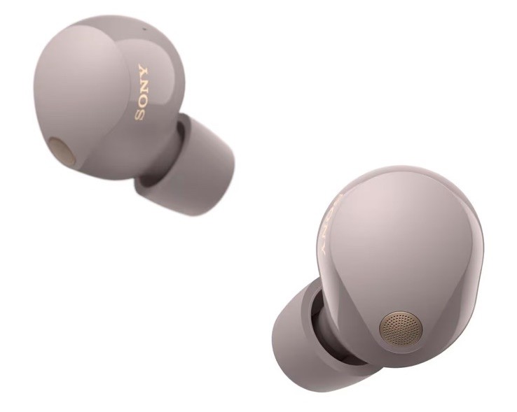 Sony WF-1000XM5 Truly Wireless Noise Cancelling Earbuds Headphones – Smoky Pink