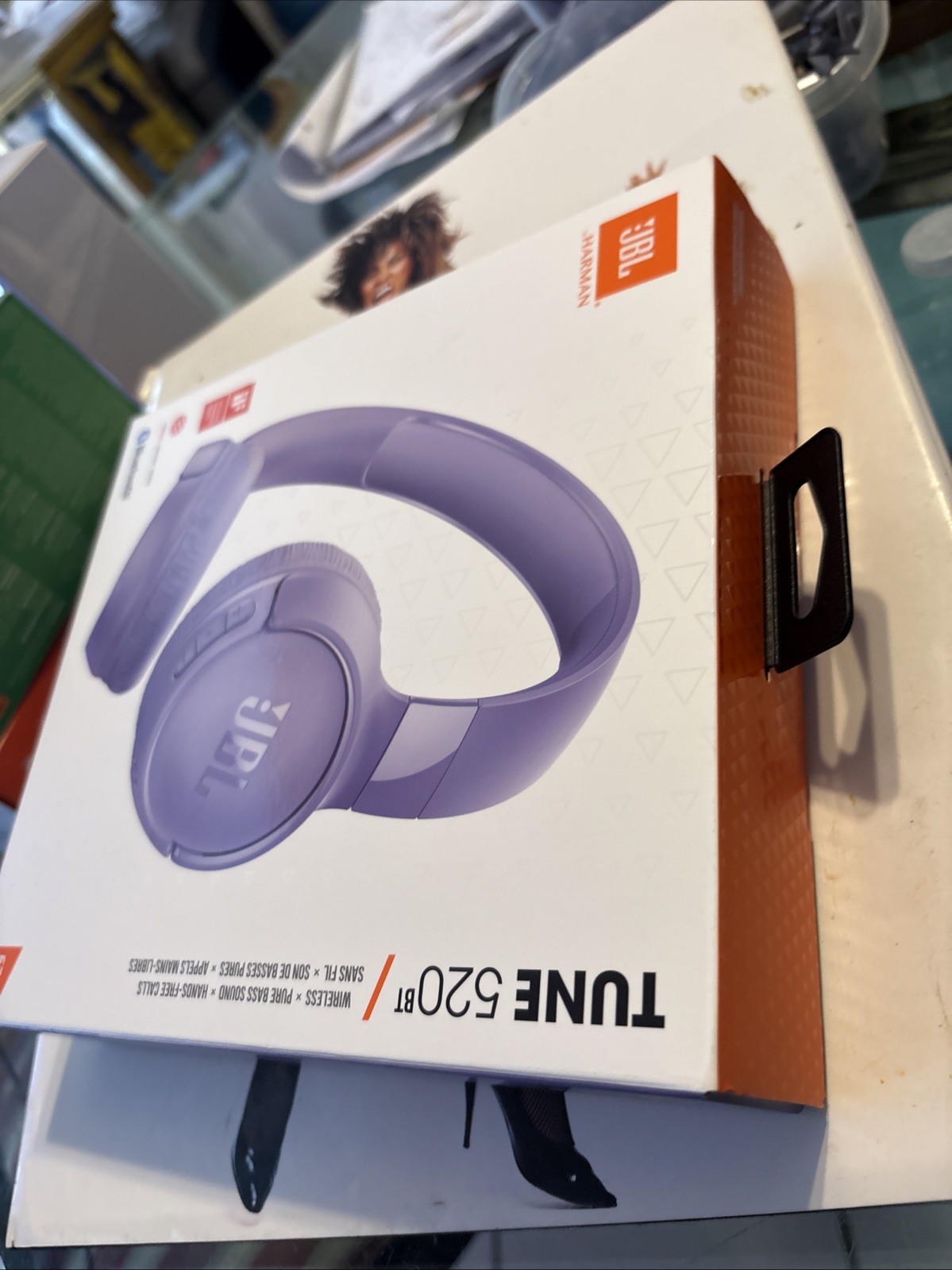JBL Tune 520BT – Purple, Wireless On-Ear, 57H Battery, Speed Charge, Foldable