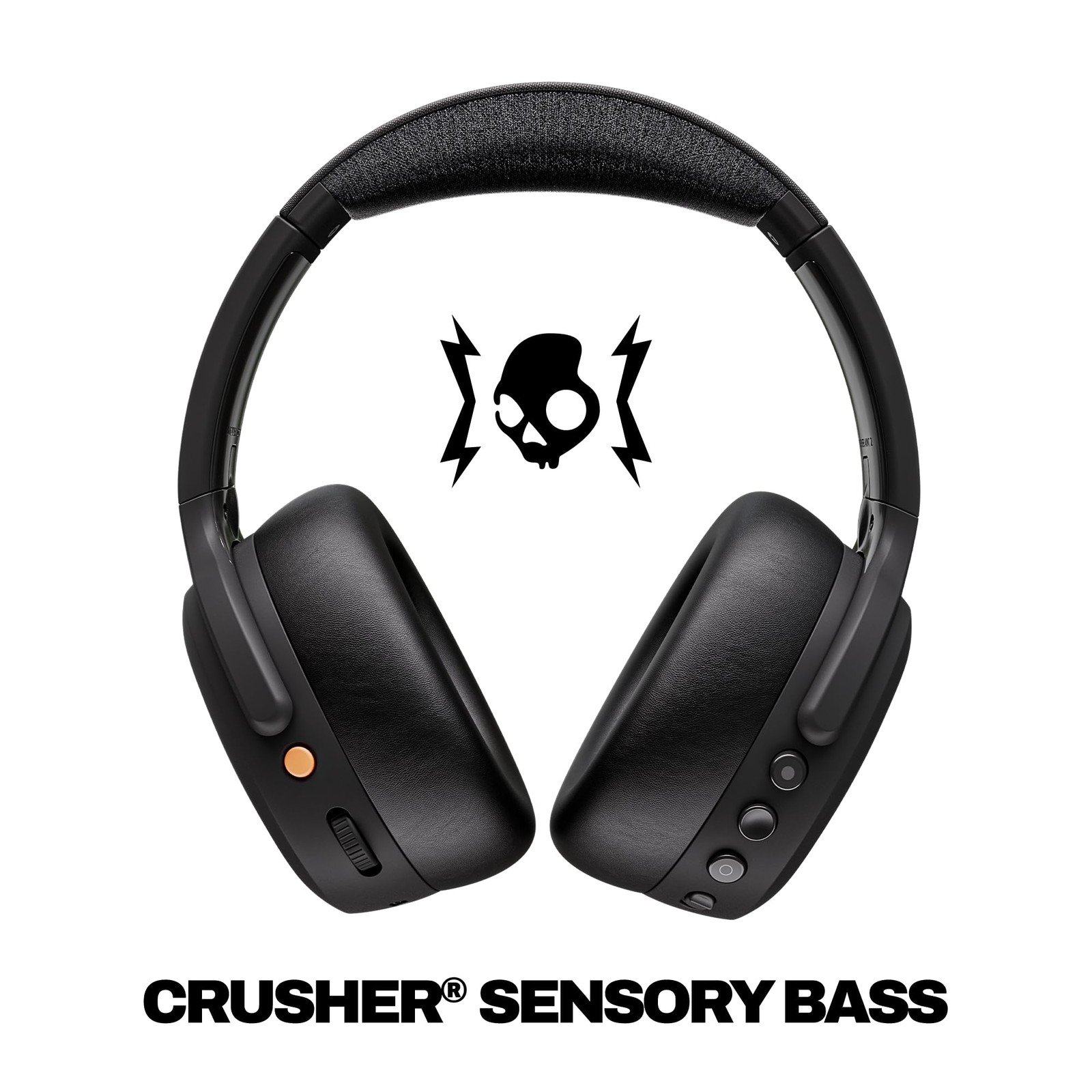 Skullcandy Crusher ANC 2 Wireless Headphones Noise Cancelling Black Over-Ear