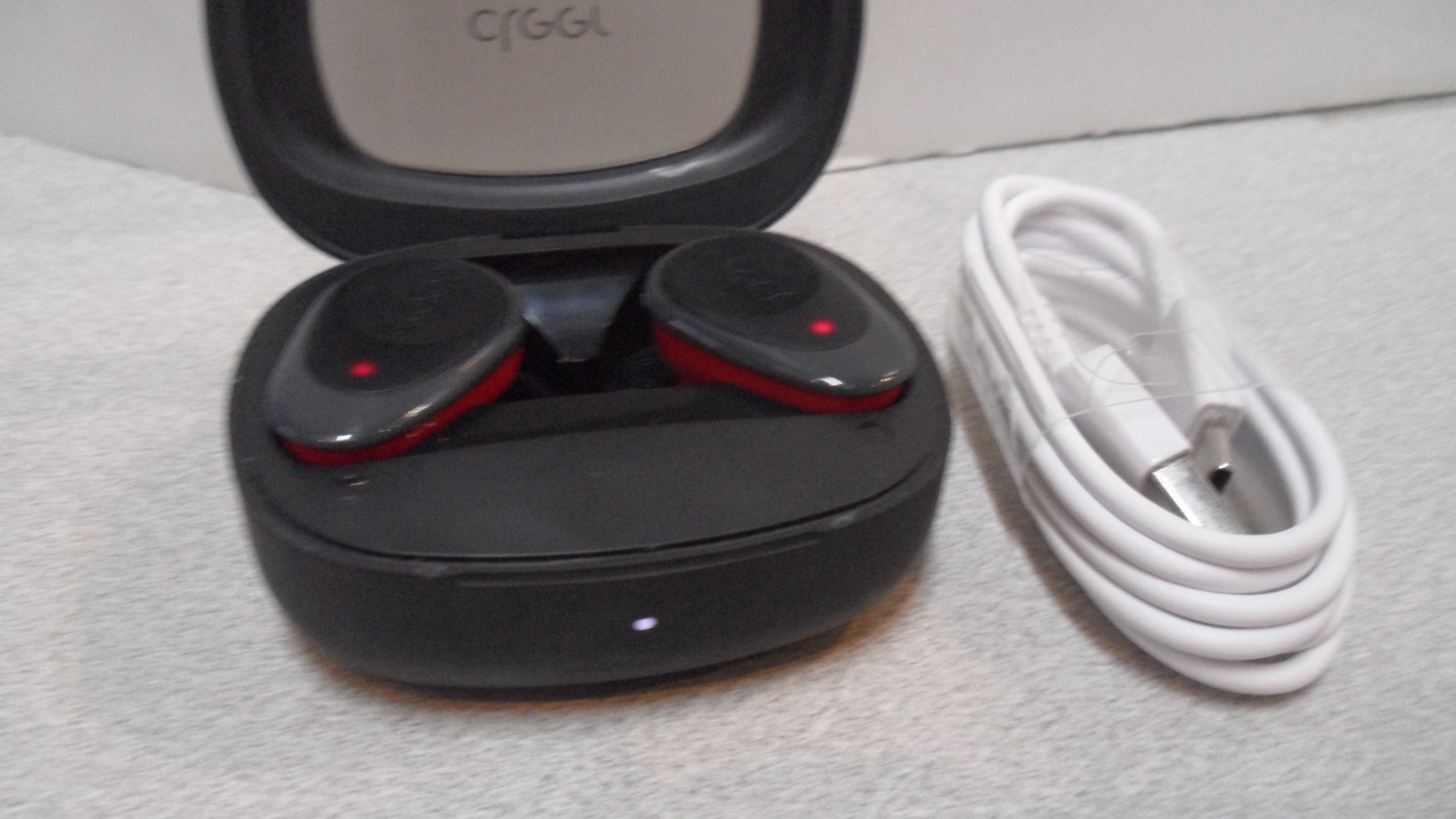 Cleer GOAL Bluetooth Wireless Active Headphone Earbuds Sports Workout-Red
