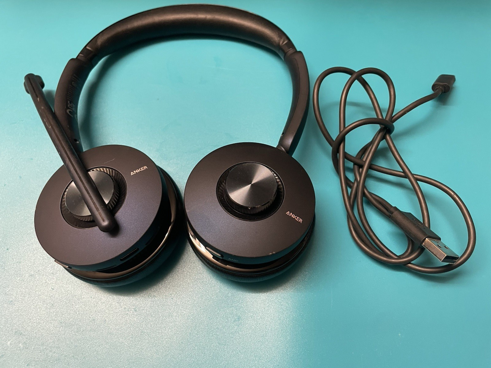 Anker PowerConf H700, Bluetooth Headset with Microphone **NO DONGLE**