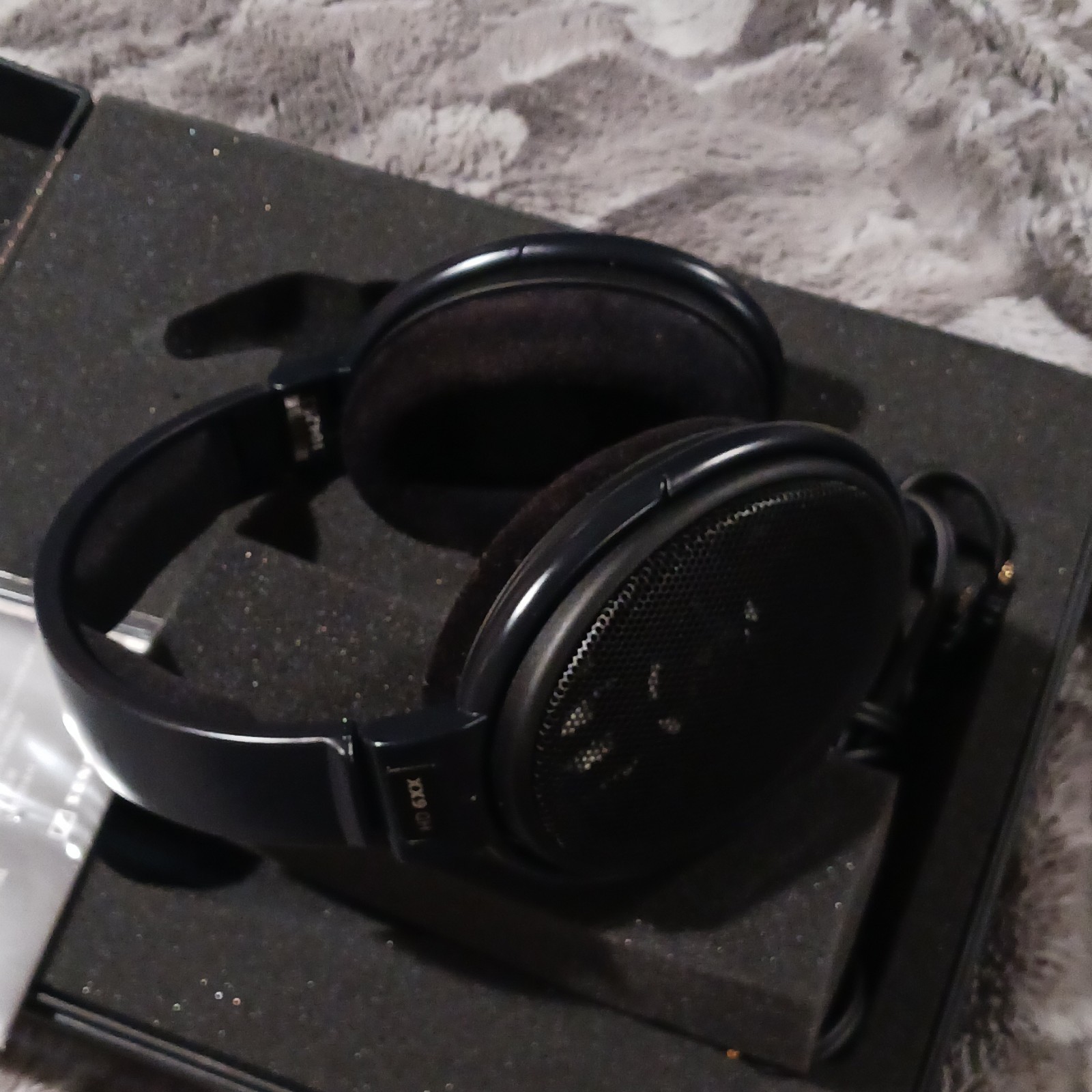 Sennheiser Massdrop HD6XX Open-Back Over-Ear Black Headphones 3.5mm Jack