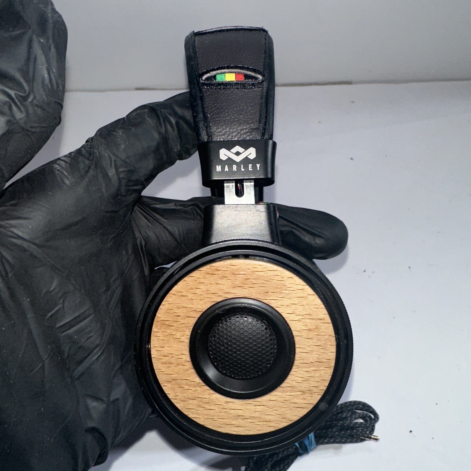 Used House of Marley Redemption Song On-Ear Wired Headphones.