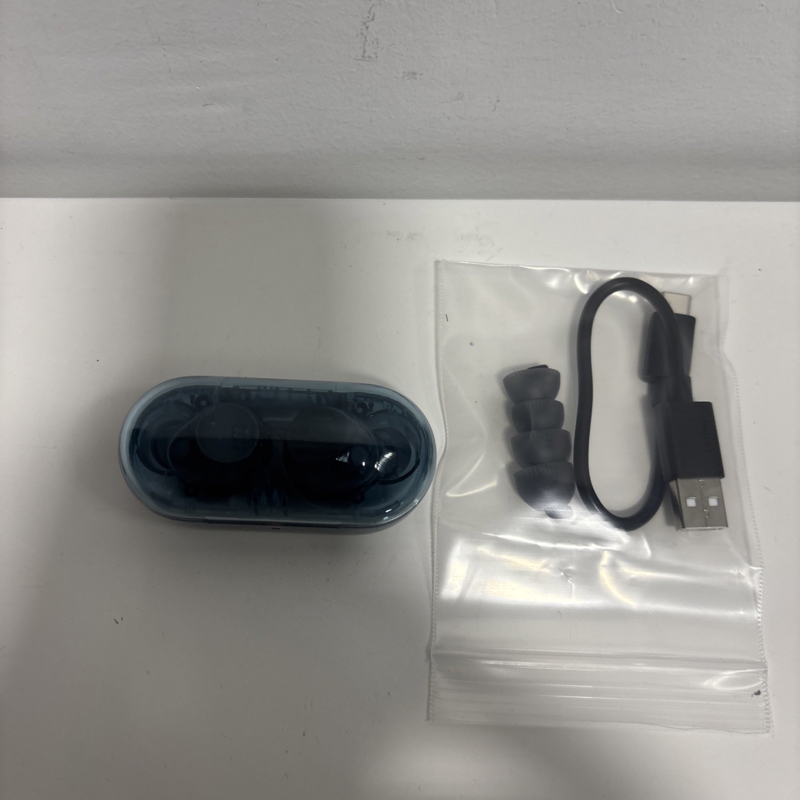 Sony WF-C710N/L Bluetooth Wireless In-Ear Headphones – Mint Cond. – Glass Blue