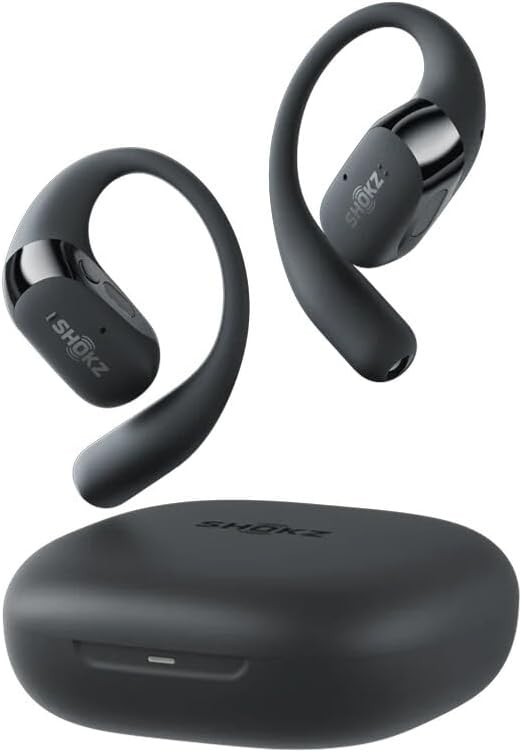 SHOKZ OpenFit 2 Wireless Bluetooth Earbuds – Black (T920)™