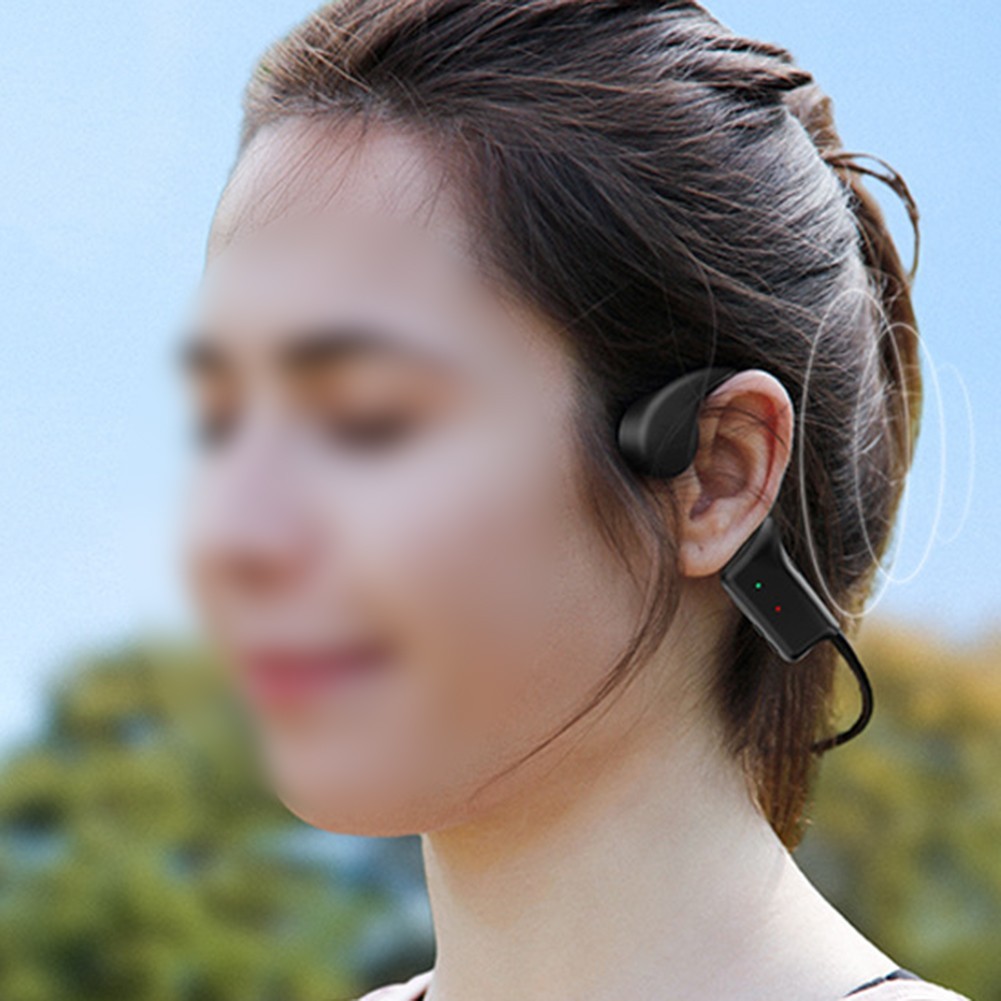 Bone Conduction Technology Earphones with IPX5 Rating for Active Users