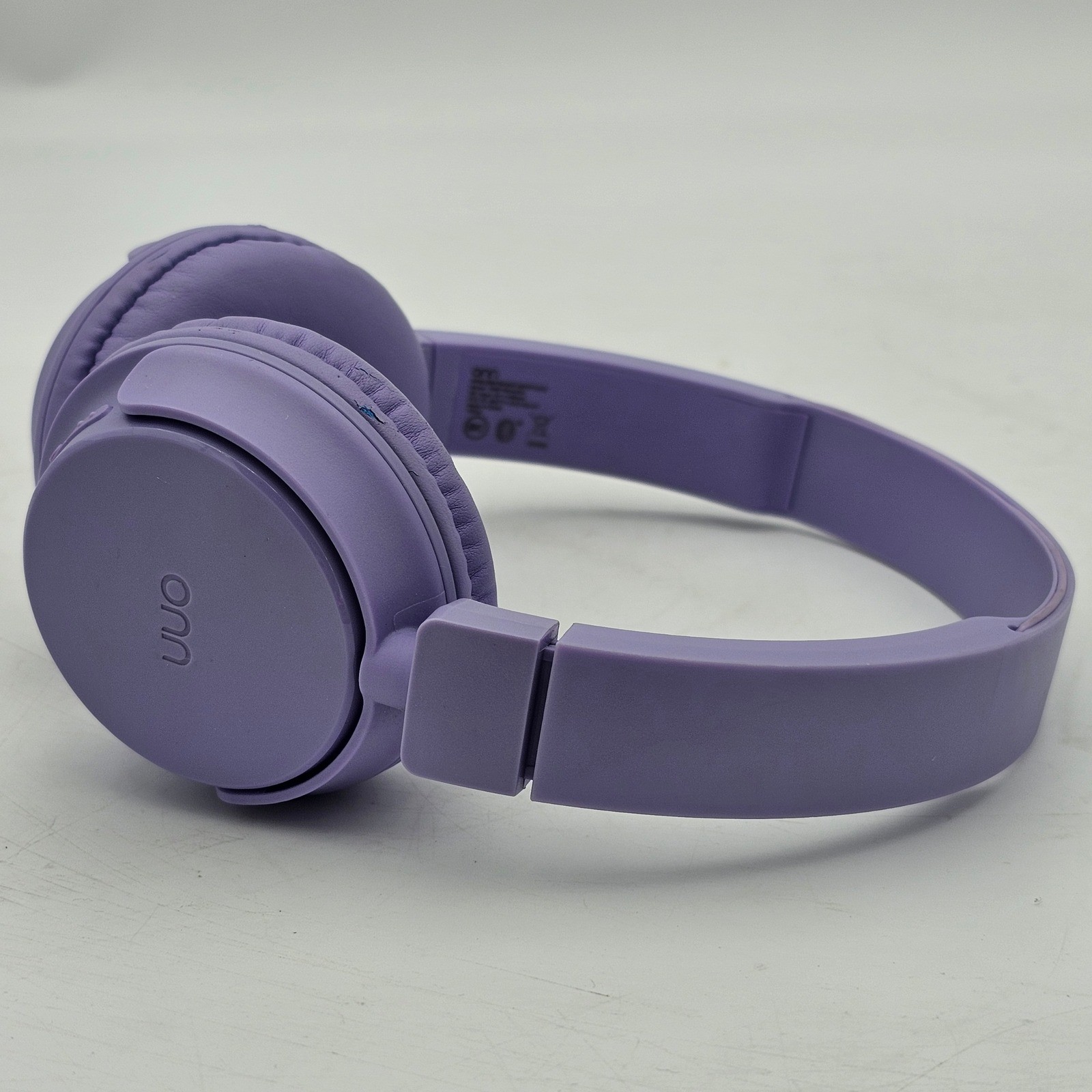 onn. Wireless On-Ear Headphones Purple Bluetooth OND19AAH24 Tested