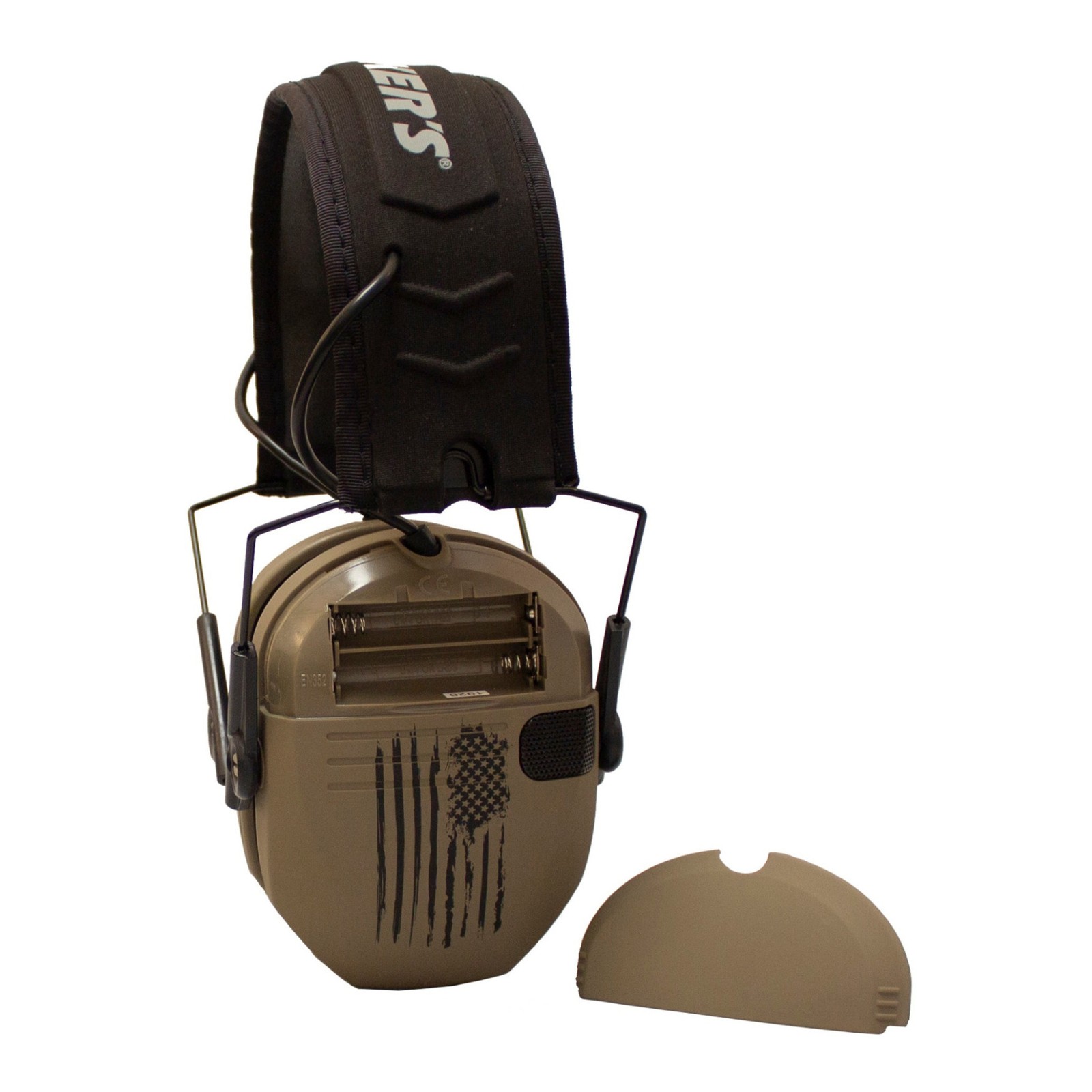 Walker’s Razor Slim Shooting Ear Protection Muff NRR 23 dB (Distressed Flag)