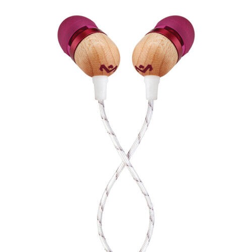 House of Marley Wired In-ear Headphones, Smile Jamaica Purple