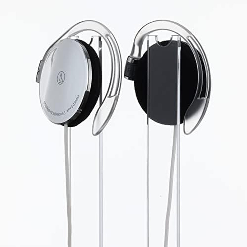 Audio Technica ATH-EQ300M SV Silver Ear-Fit Headphones – Japan Import