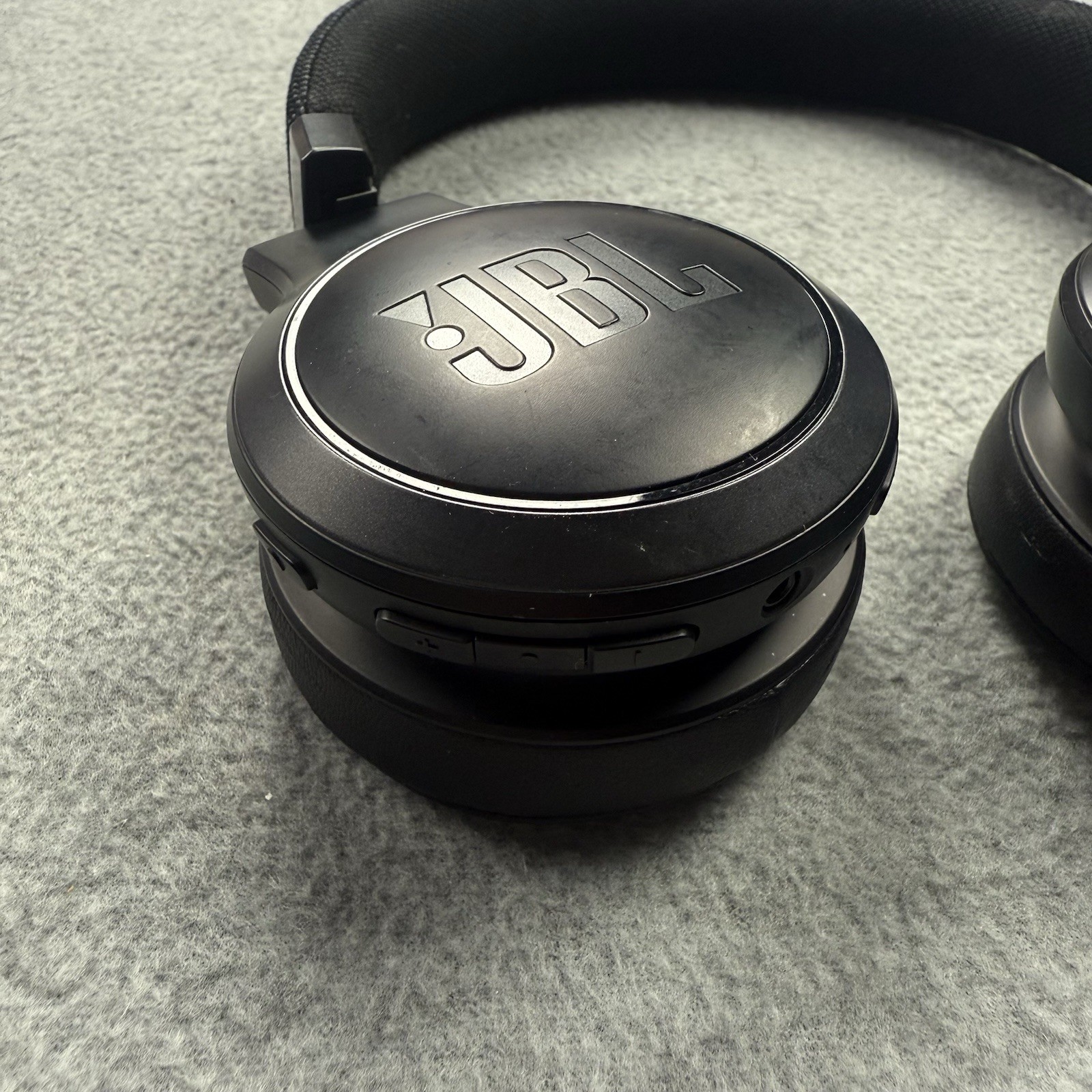 JBL LIVE 460NC Wireless Bluetooth Headphones LIVE ANC Black Tested & Working