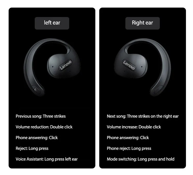 Lenovo X15 pro Bluetooth 5.4 Earphones Sport Ball OR JR07, TF-T07, HY-26 U PicK