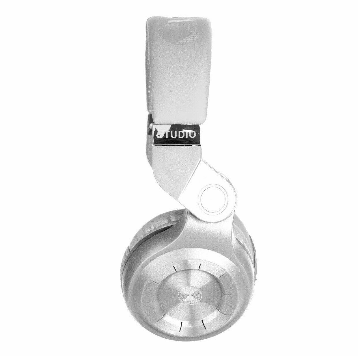 🔥 Vibes Studio Wireless Headset Bluetooth SD FM Radio WHITE/Silver Fodable NEW!