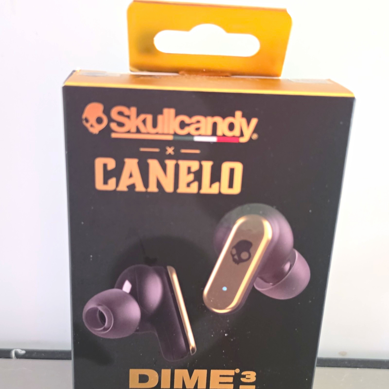 Skullcandy x Canelo Dime 3 Limited Edition In-Ear Earbuds Black/Gold