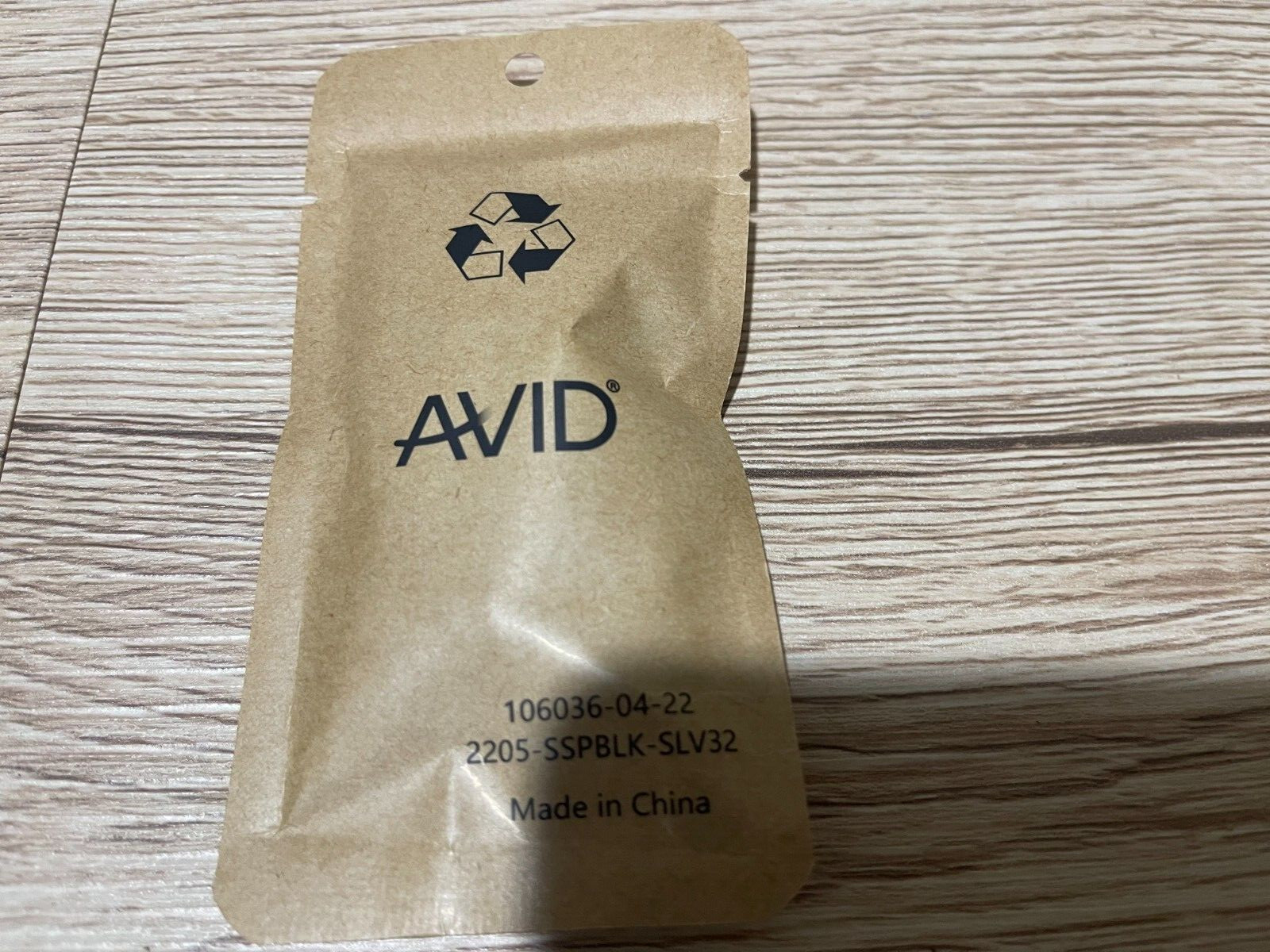 AVID HEALTHCARE EARBUDS 2205-SSPBLK-SLV32 BLACK