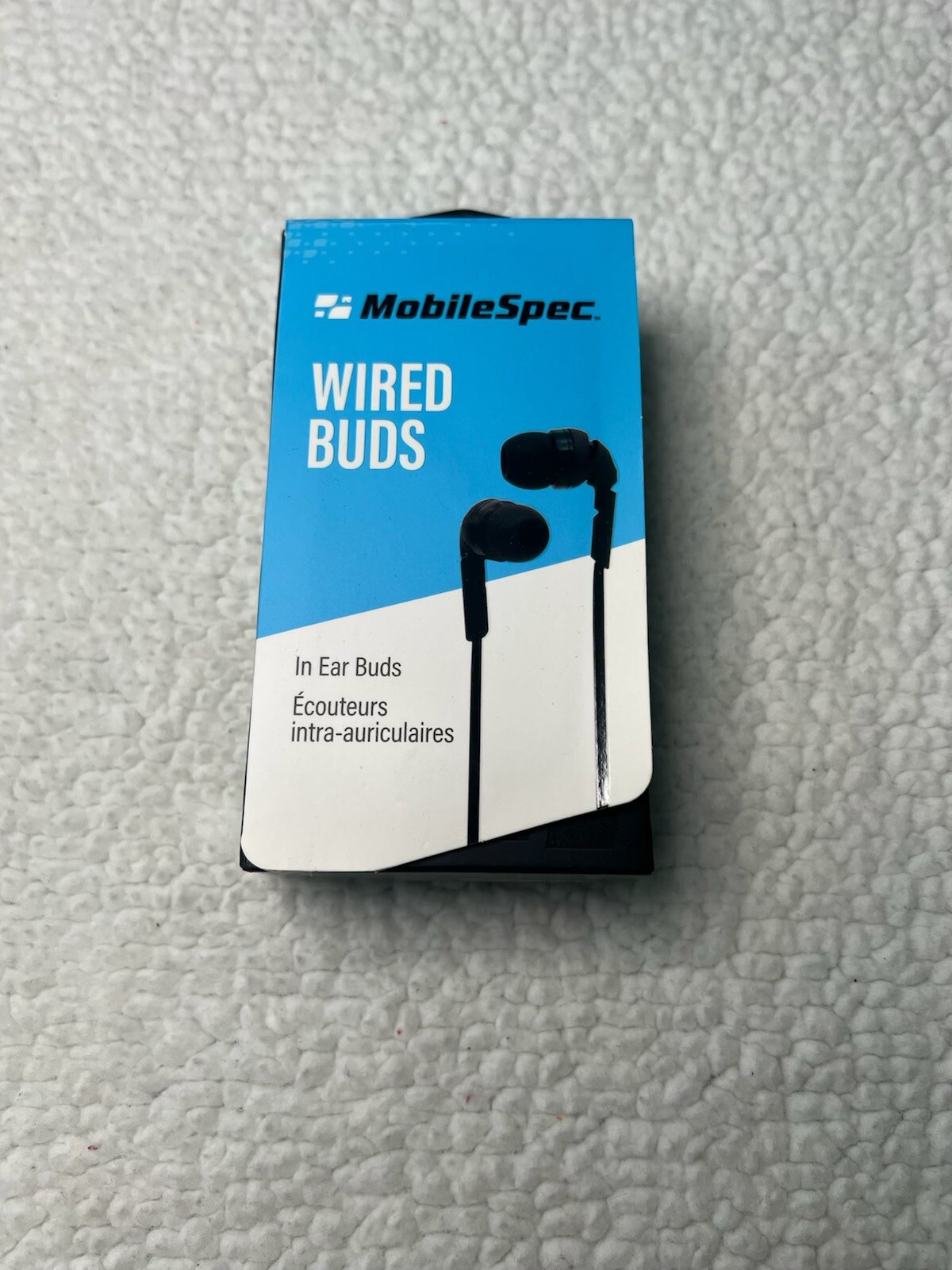 Mobilespec 2021 MBS10111 Mbs Stereo In Ear Buds Flat Cord Blk