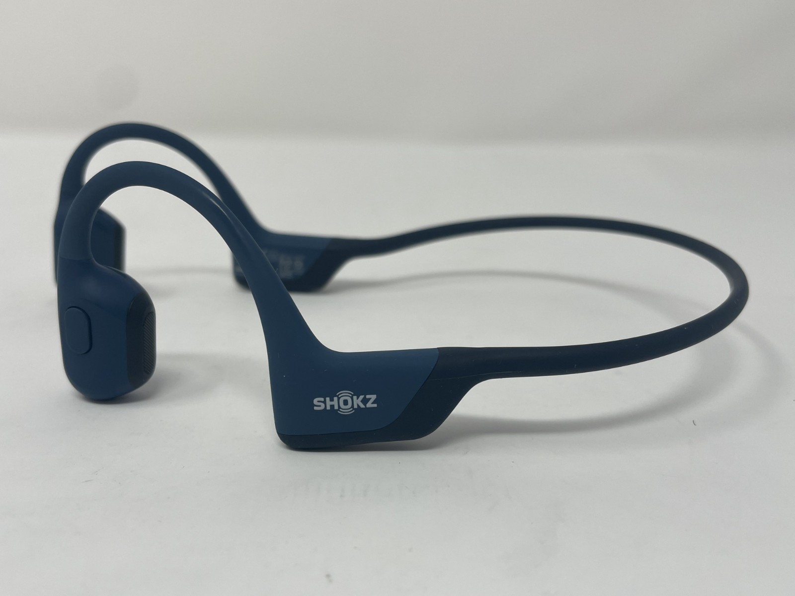 Shokz OpenRun Pro Blue Open-Ear Bluetooth Wireless Conduction Headphones READ