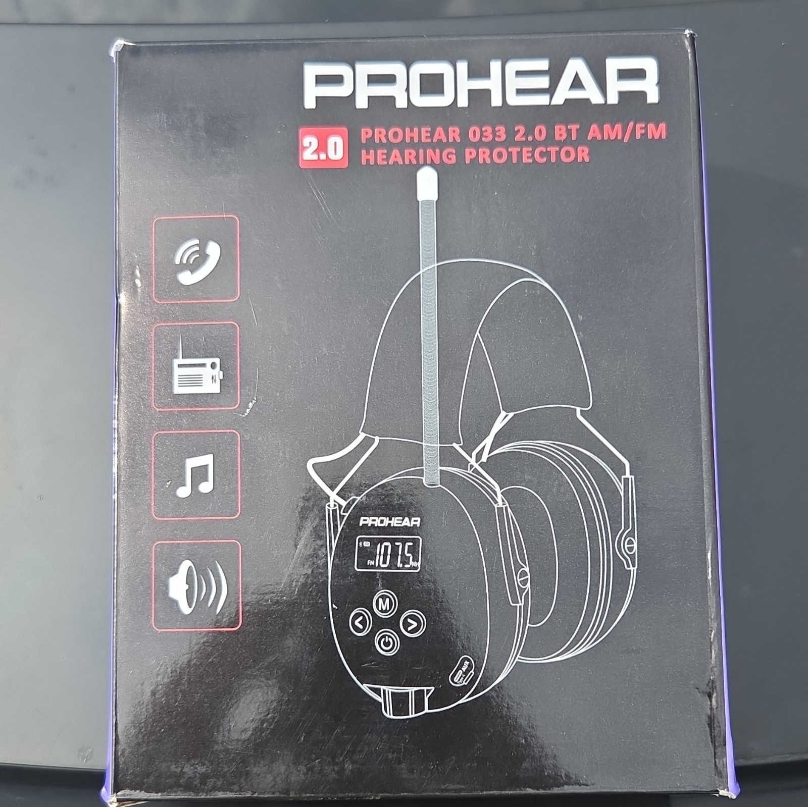 PROHEAR 033 Upgraded Bluetooth Hearing Protection Headphones