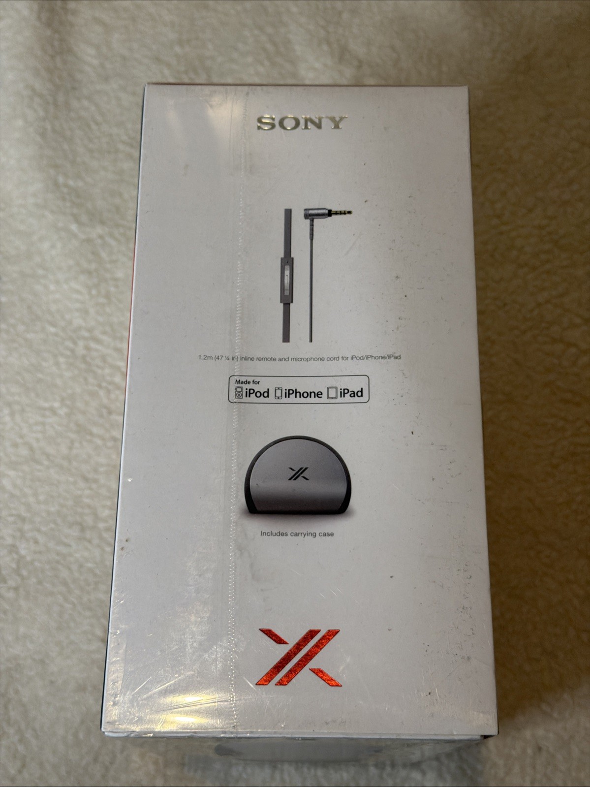 Sony MDRX10/Black Simon Cowell X Headphones Foldable W Case RARE NEW IN BOX