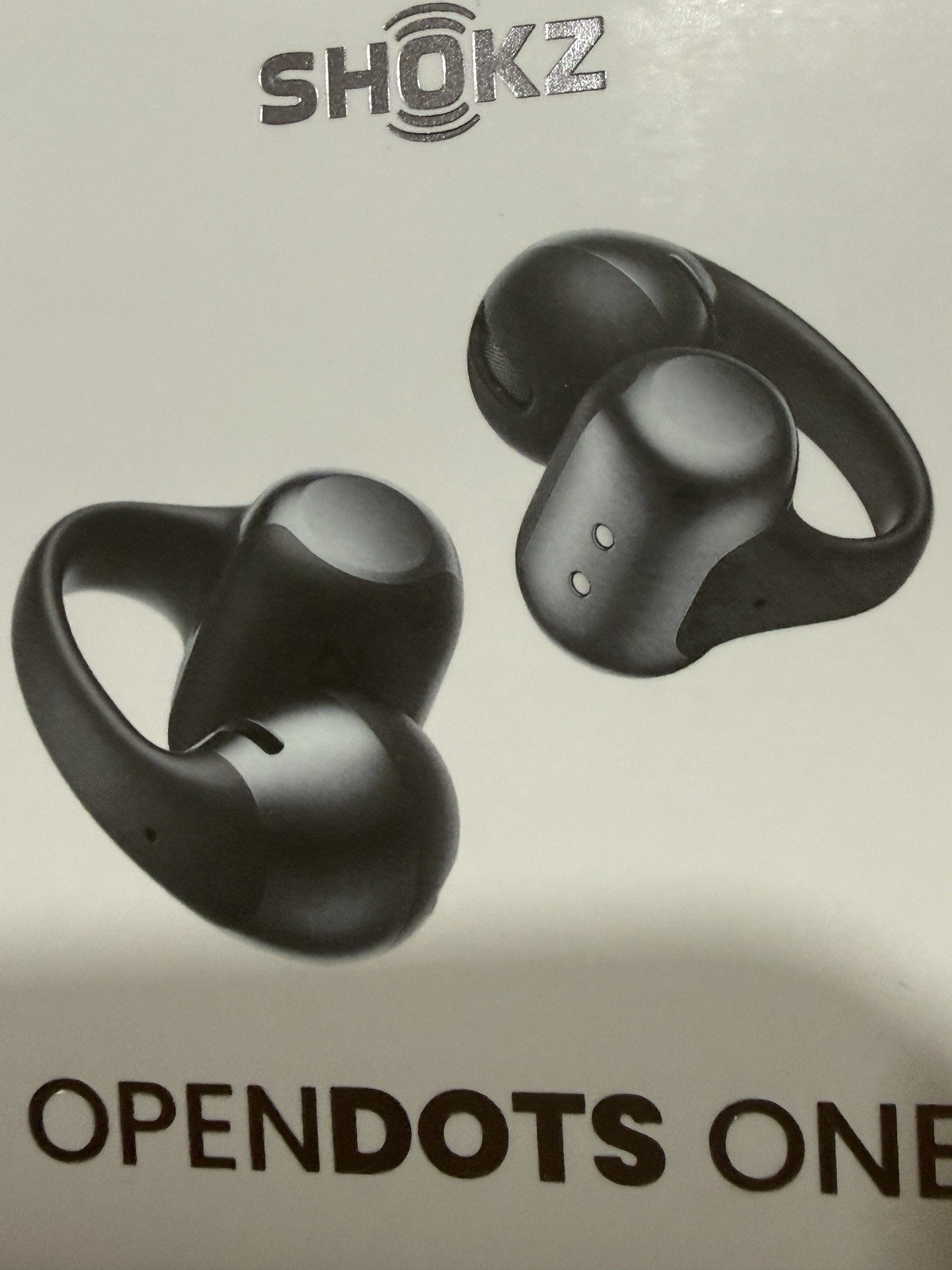 New OEM Shokz OpenDots ONE Open-Ear True Wireless Earbuds Dolby – BLACK – SEALED
