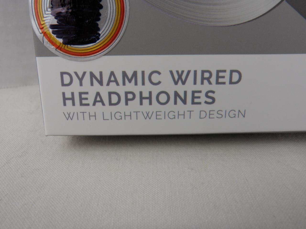 Art+Sound Pop Beat Dynamic Wired Headphones Lightweight Design 3.5mm jack