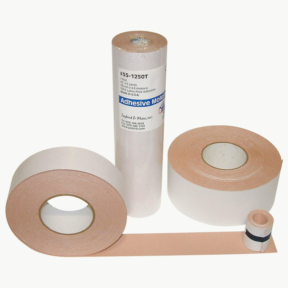 MOLESKIN Moleskin Roll: 2 In. X 12 In. (Tan)