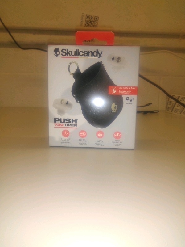 Skullcandy Push 720 Open S4EOW-T022 Wireless Earbuds 16Ohms Lightweight Open-Ear