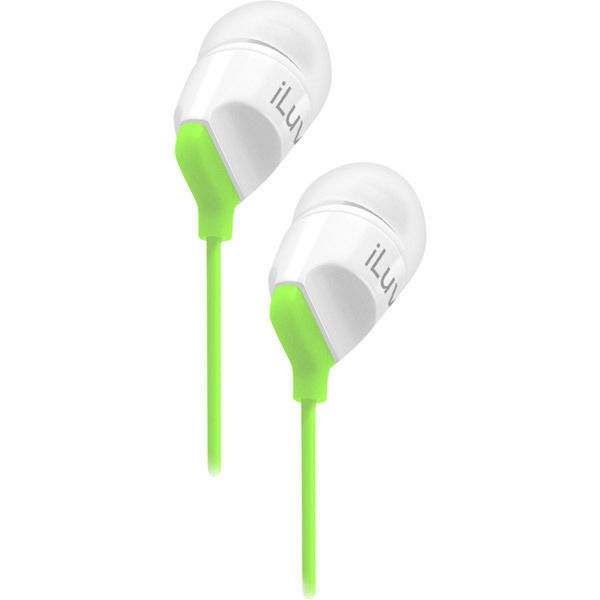 iLUV IEP318G Jam On Noise Isolation Stereo Earbuds Green BOGO 2 for 1 USA Seller
