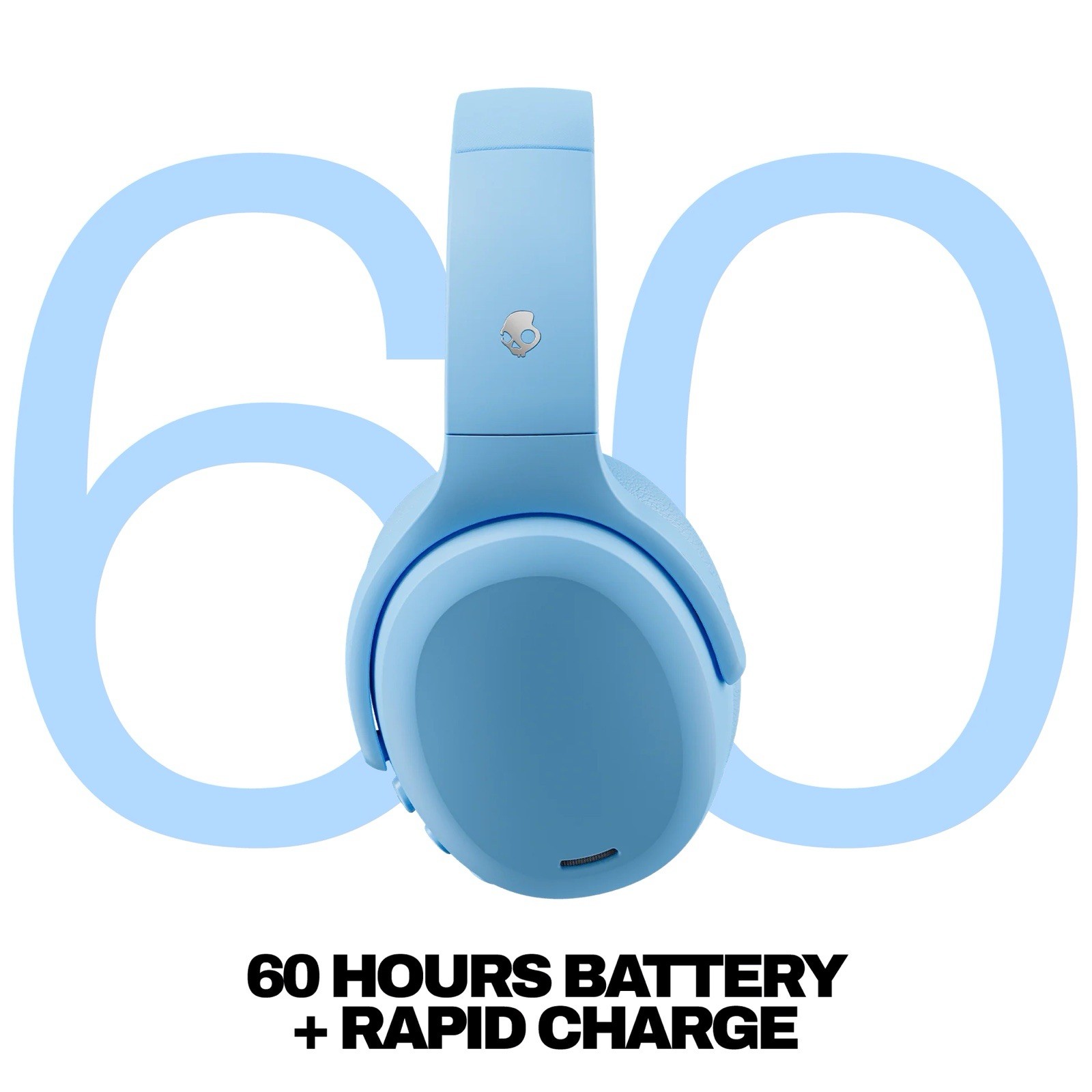 Skullcandy Crusher ANC 2 Noise Canceling Wireless Headphones Blue FREE SHIPPING