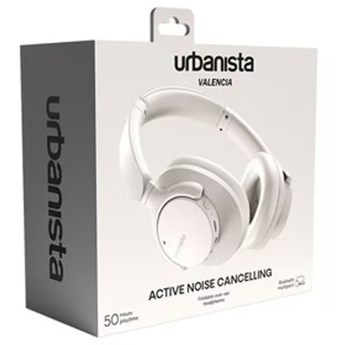 URBANISTA VALENCIA Wireless Headphones Bluetooth Cloud White 1040242