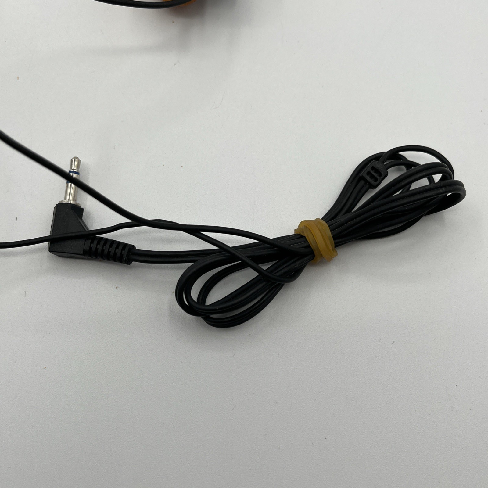 Sony TRH-1 Wired Stereo Headphones 3.5mm Jack for Walkman w/ Orange Pads, Tested