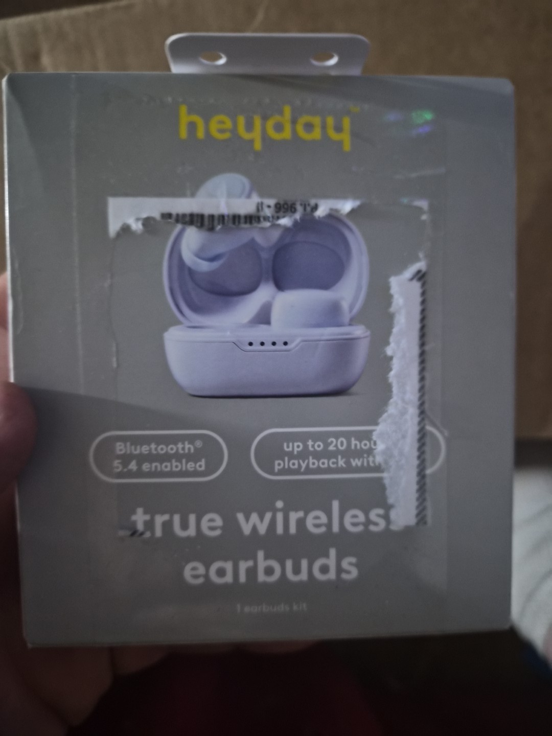 heyday – True Wireless Bluetooth Active Noise Cancelling Earbuds – Sky Blue