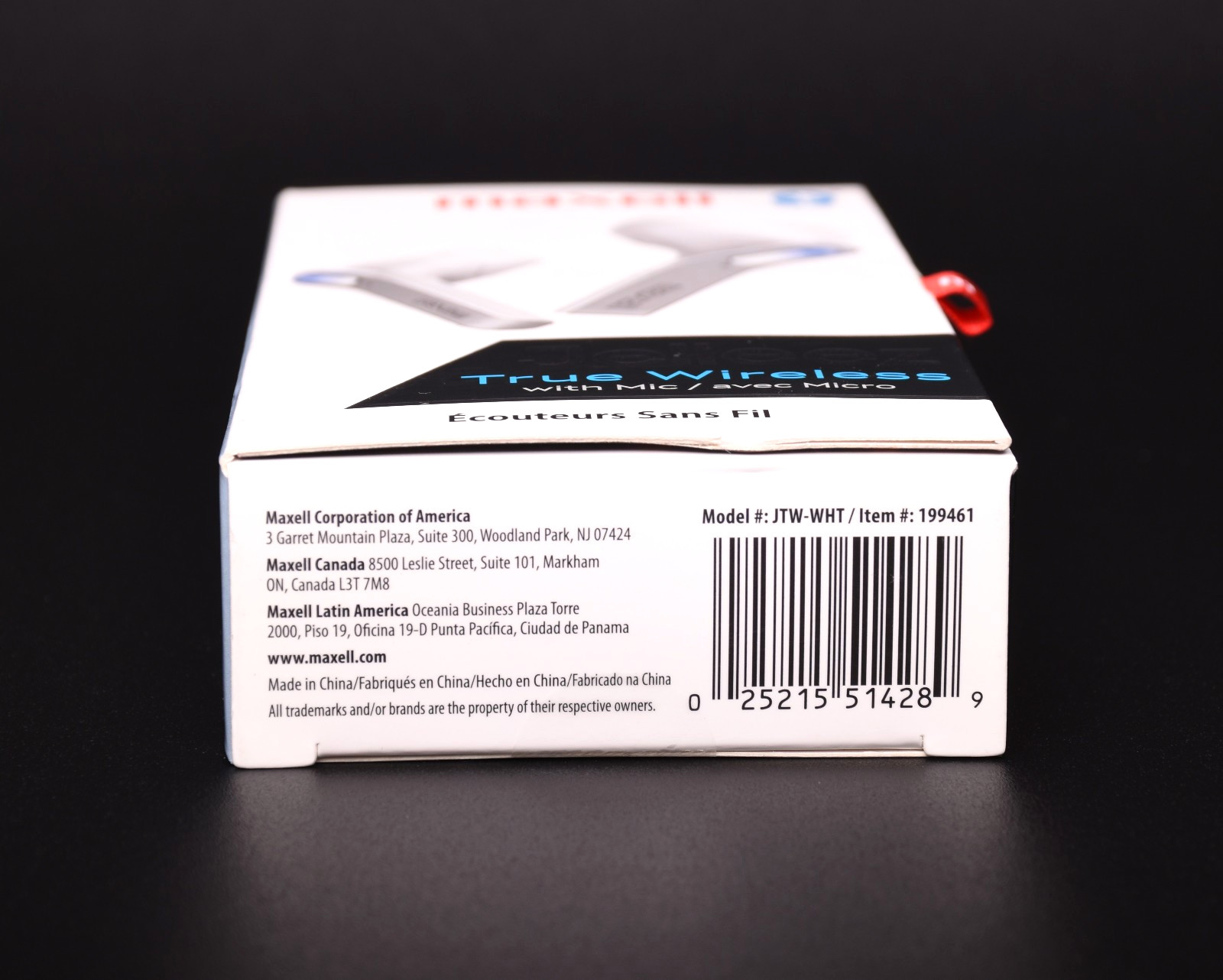 Maxell Jelleez True Wireless Earbuds Bluetooth & Mic JTW-WHT 199461 Brand New