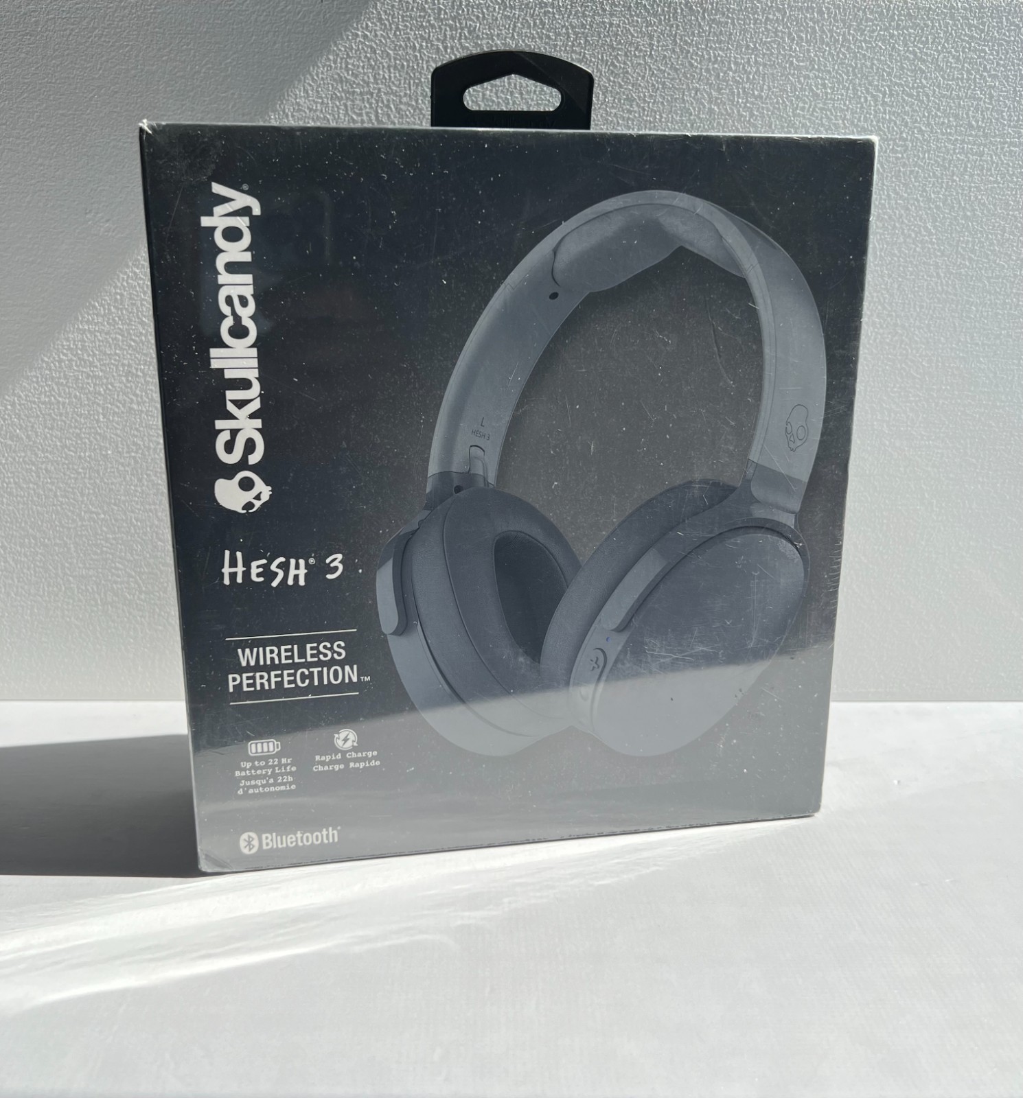 NEW Sealed Skullcandy Hesh 3 Wireless Over Ear Bluetooth Headphones Gray S6HTW