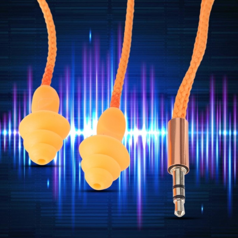 Comfortable Earbuds Earphones with Superior Sound Isolation In Ear Earplugs