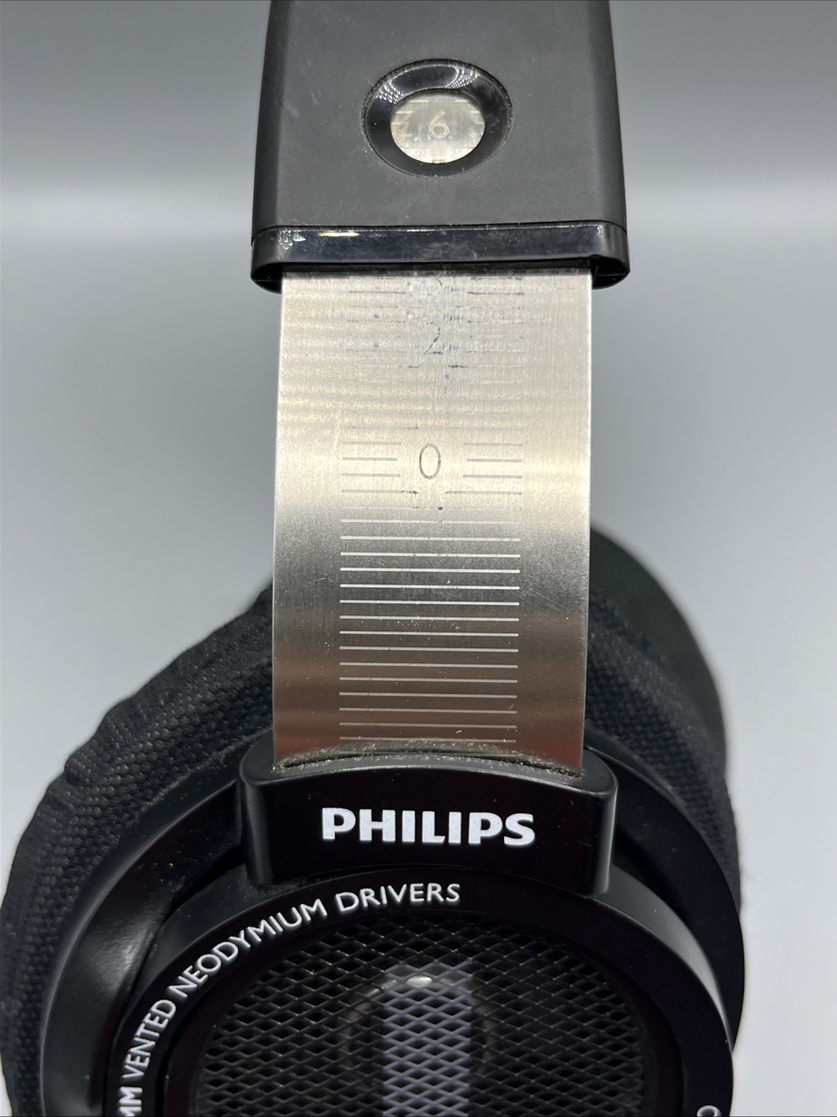 Philips SHP9500 Open-Back Over-Ear Wired Headphones 3.5mm Black 50mm 3m