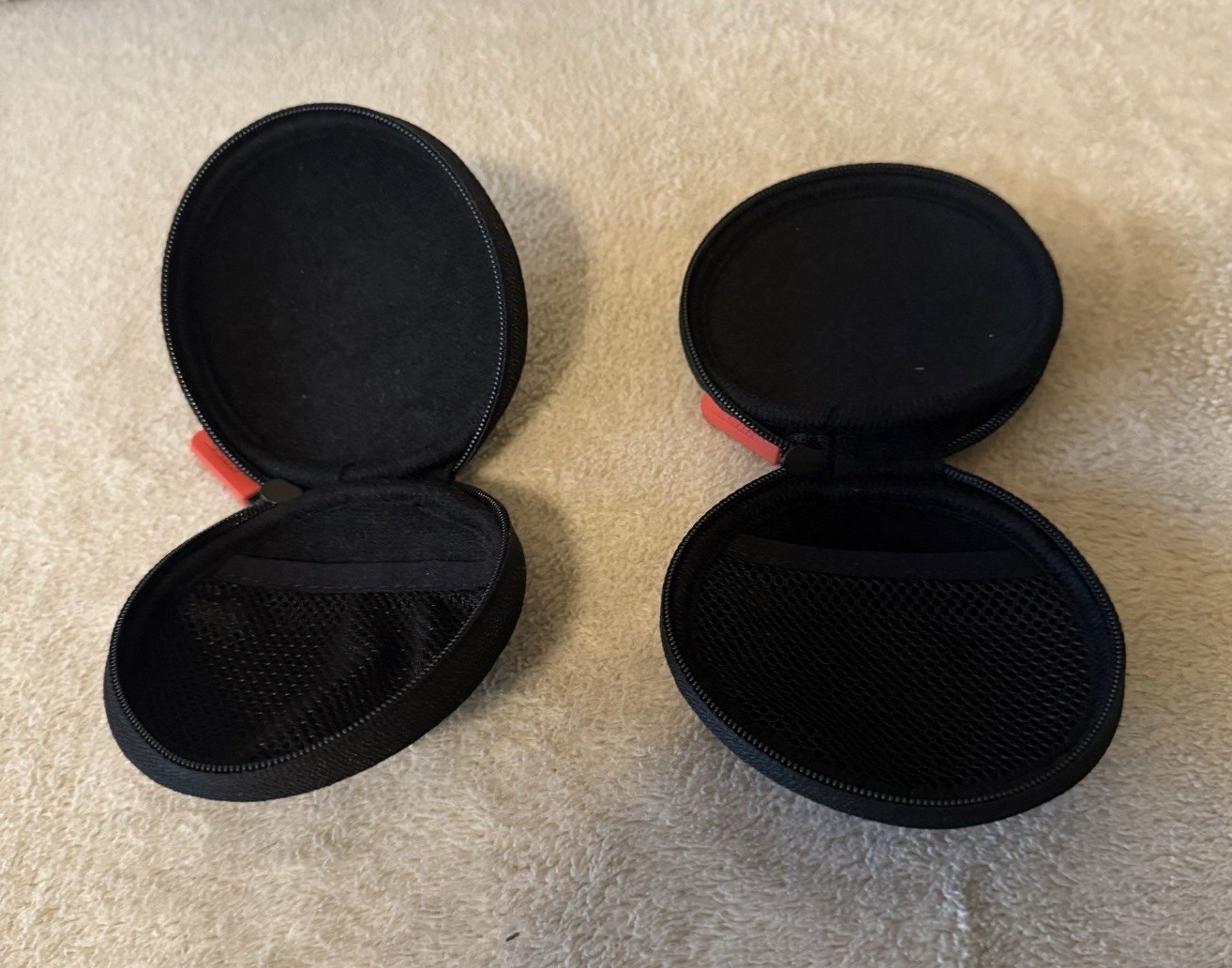 Bose SoundSport Earbuds Black Carrying Case with Genuine Round Zipper