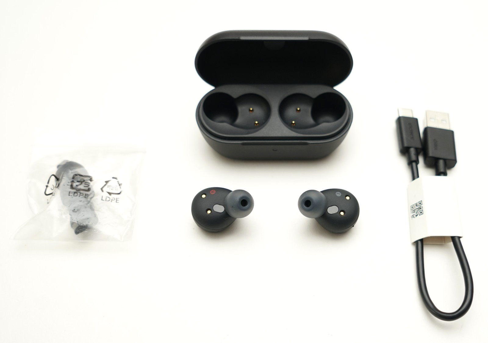 Sony WF-C710N/B Truly Wireless Noise Canceling Earbuds Black