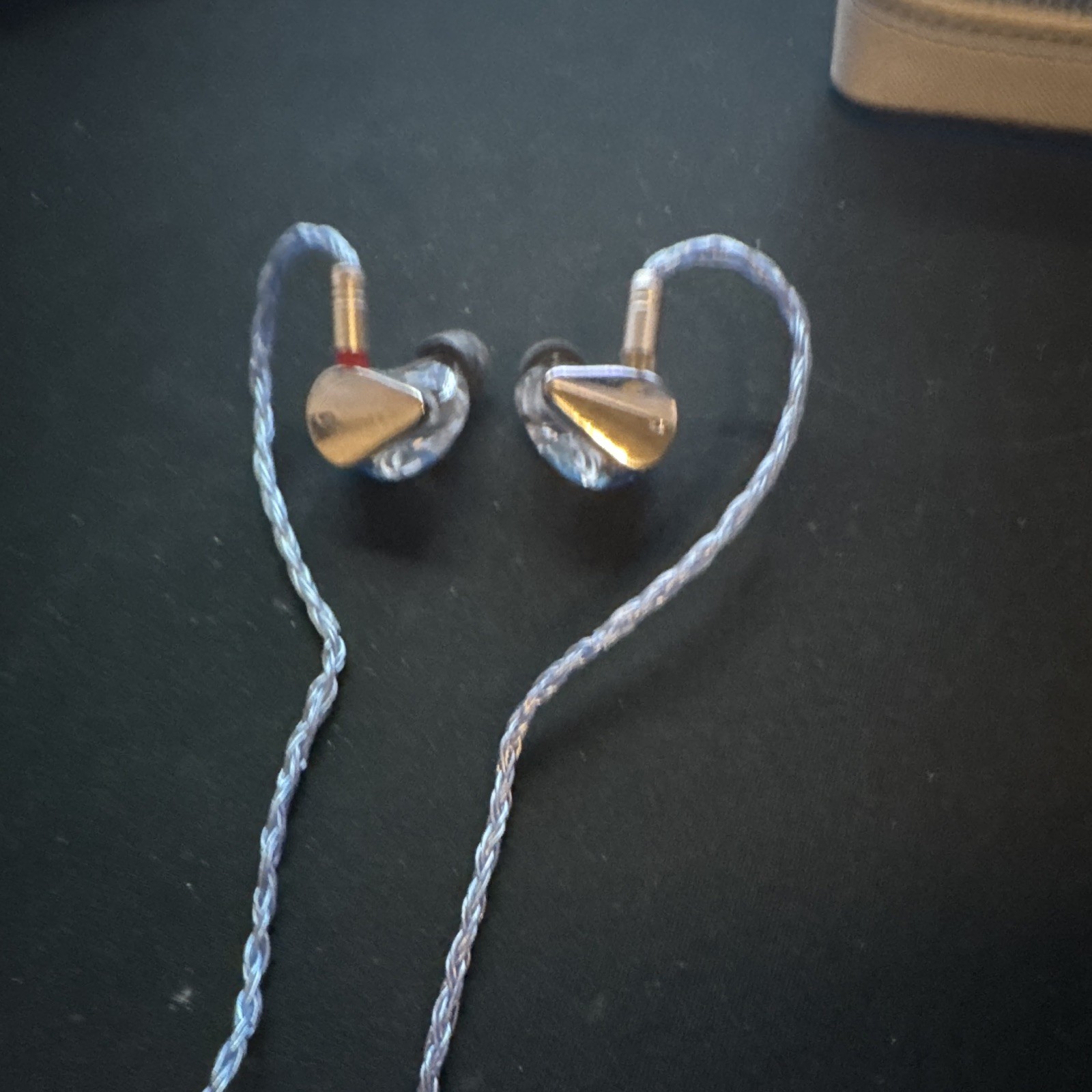 Moondrop Blessing 3 In-Ear Earbuds Silver/Blue USB-C 3.5mm w/ Case