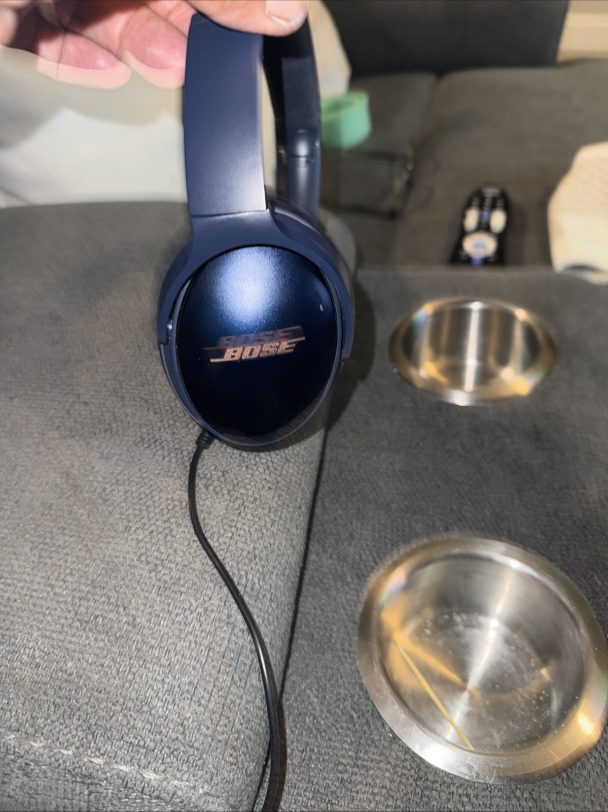 Bose QuietComfort 35 II Wireless Headphones Midnight Blue Rose Gold QC35 II
