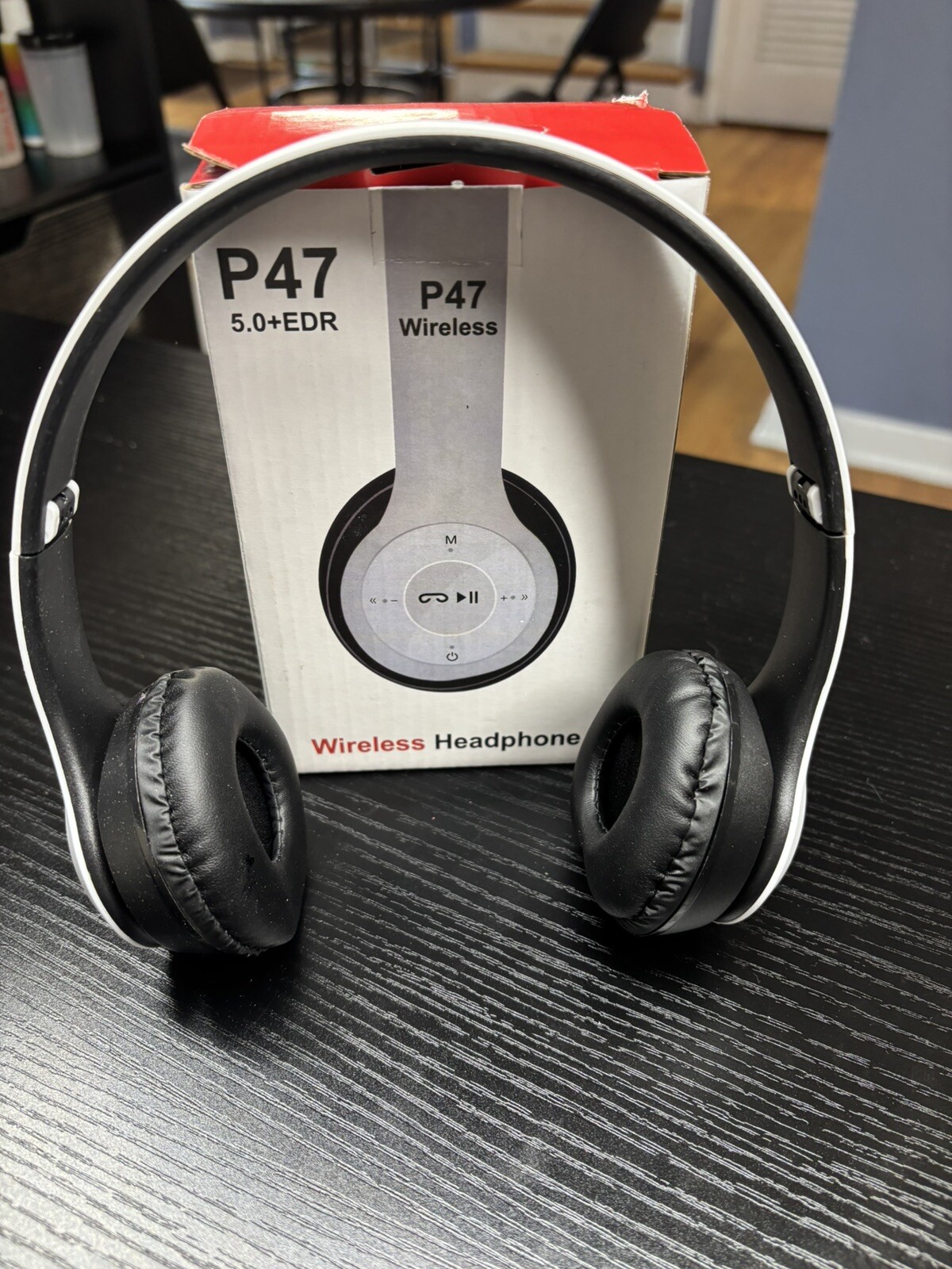 P47 Wireless Bluetooth Over the Ear Headphones US Seller
